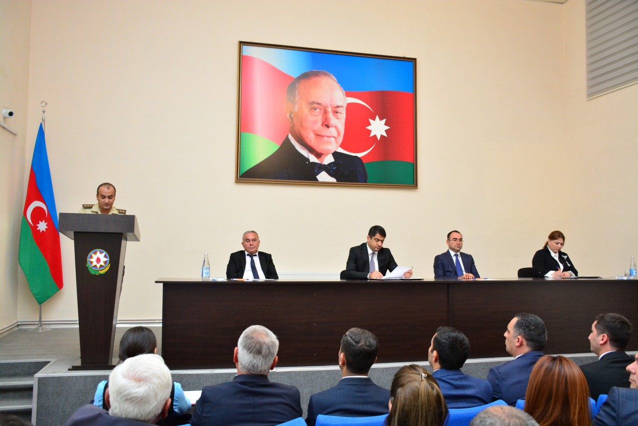 Ağstafada payız-qış mövsümünə hazırlıq müzakirə olundu - FOTOLAR